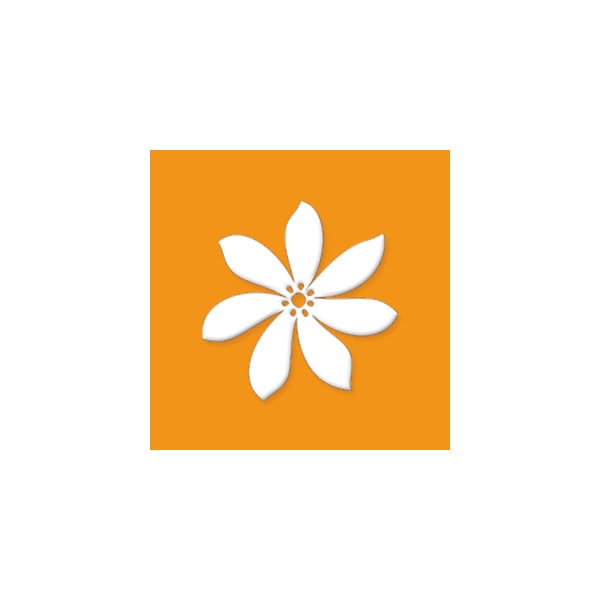 ティアレステッカー ティアレA  Sサイズ   ホワイト  IL-17