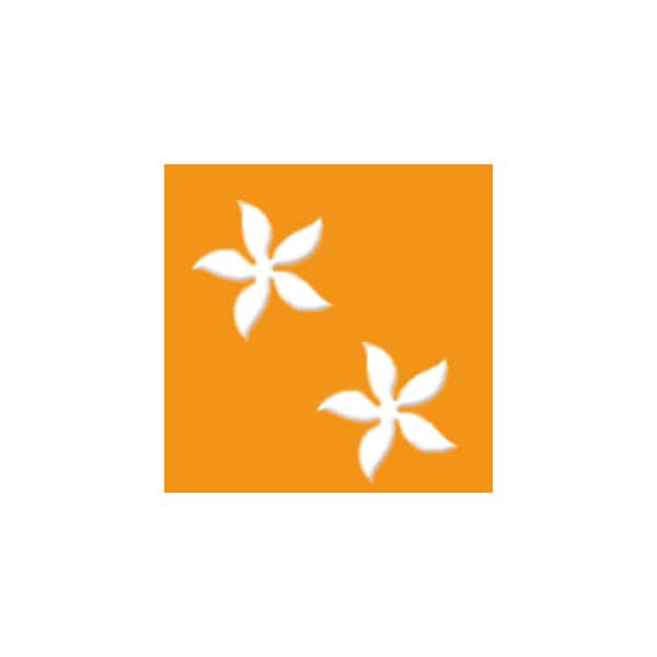 ティアレステッカー ティアレB  Sサイズ   ホワイト  （2枚入り）  IL-18