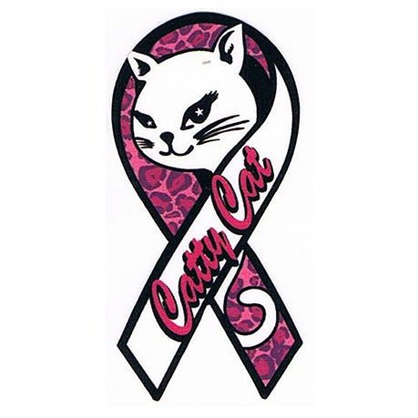 リボンステッカー　ミニサイズ　SC-ＡＲＫ-Ｃａｔｔｅｙ01　ちいさな命を救うため