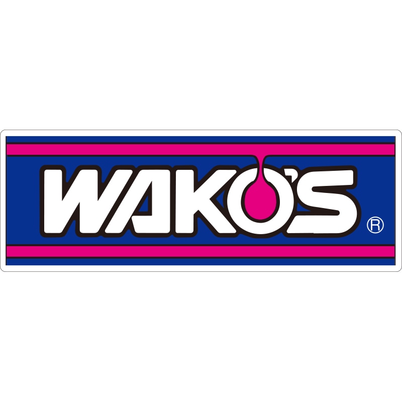 WAKO'S ワコーズ ロゴ ステッカー通販｜あるふぁここ プラザ店｜