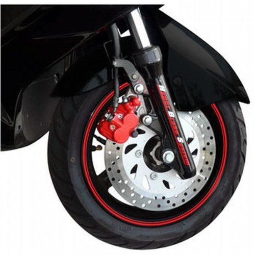 バイク ホイール用 リムラインデカール ダブルライン 10-14インチ　ビフォルム（biforme)