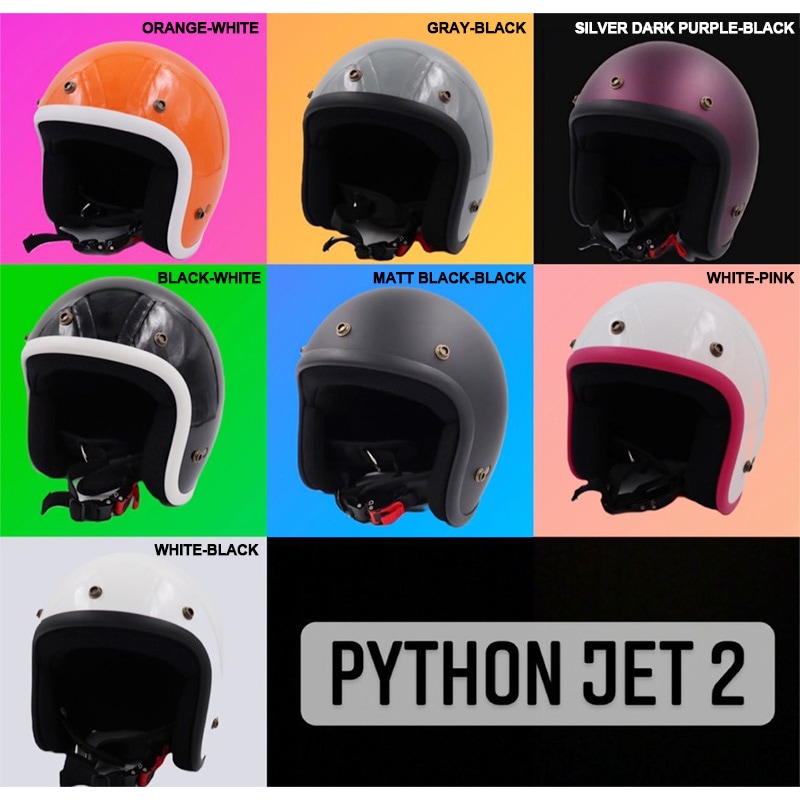 ZOLTAR ゾルター godblinc ゴッドブリンク ジェットヘルメット PythonJet2 パイソンジェット2 SOLID BLACK-WHITE PJ0019【あるふぁここ プラザ店】