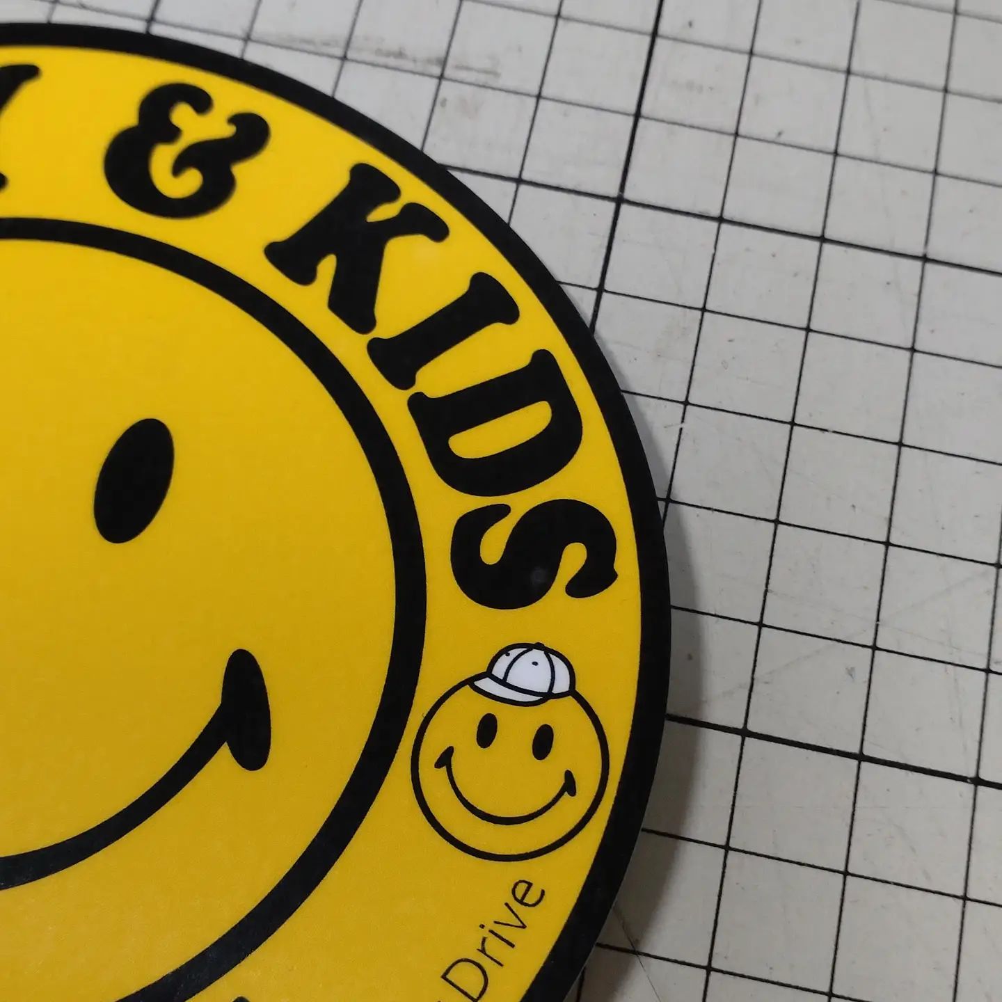 ドライブサインステッカー BABY&KIDS on board 赤ちゃん＆こどもがのっ