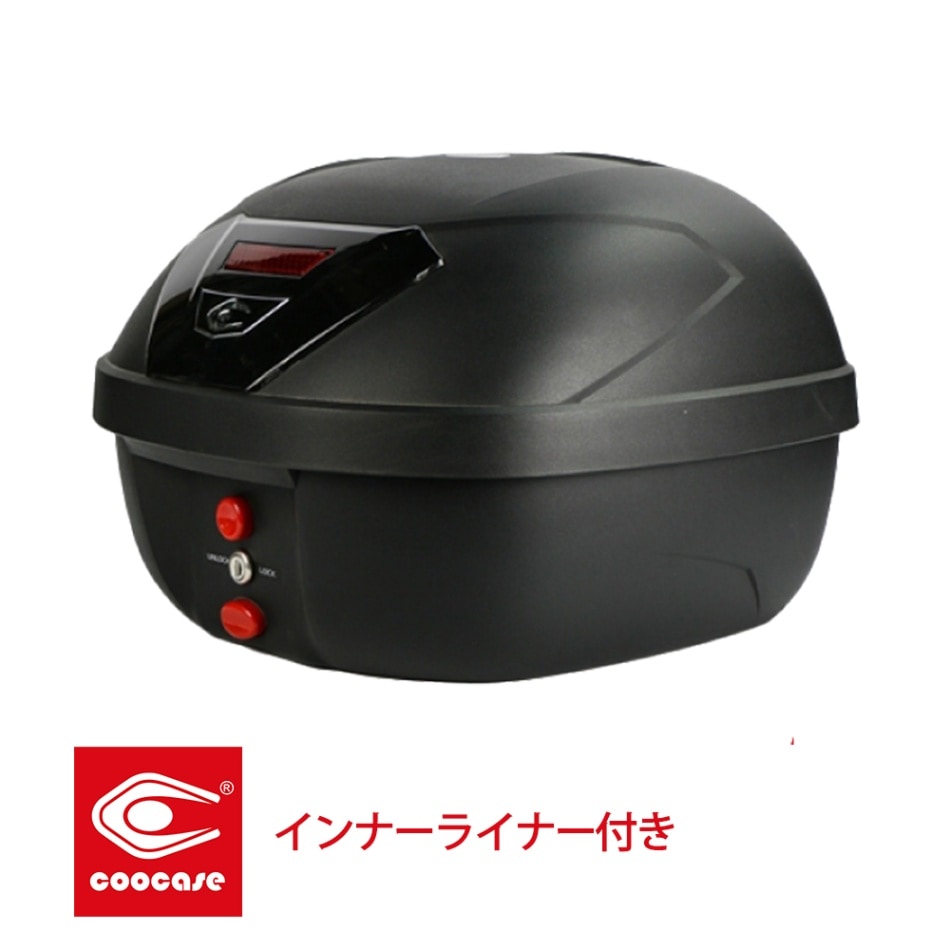 COOCASE クーケース バイク用トップケース S40 アーバン ベーシック インナーライナー付き CC70001