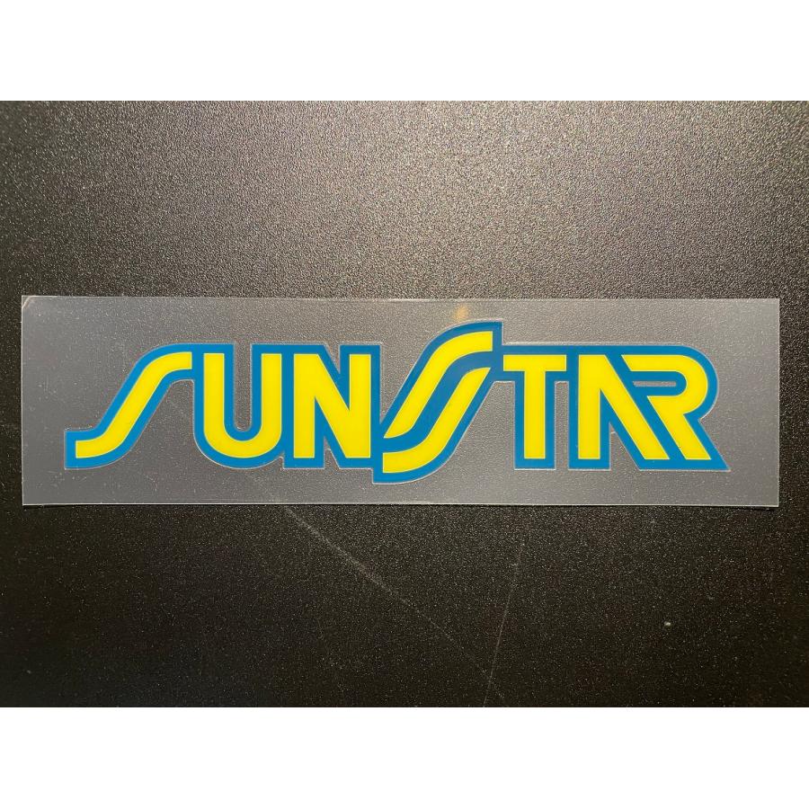 SUNSTAR サンスター ステッカー 抜き文字ステッカー Lサイズ オリジナルカラー SS002C