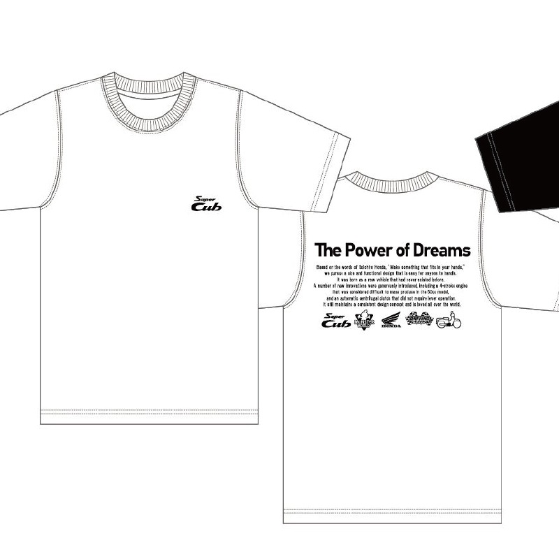 HONDA×MONSTER WORLD The Powerof Dream Tシャツ SKHM001【あるふぁここ プラザ店】