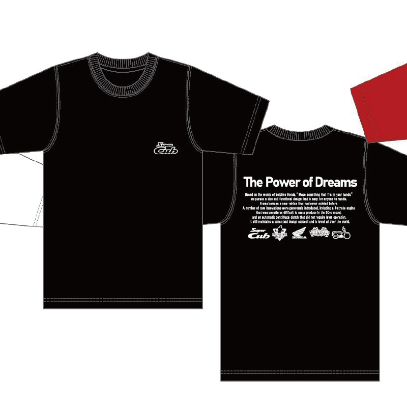 HONDA×MONSTER WORLD The Powerof Dream Tシャツ SKHM001【あるふぁここ プラザ店】