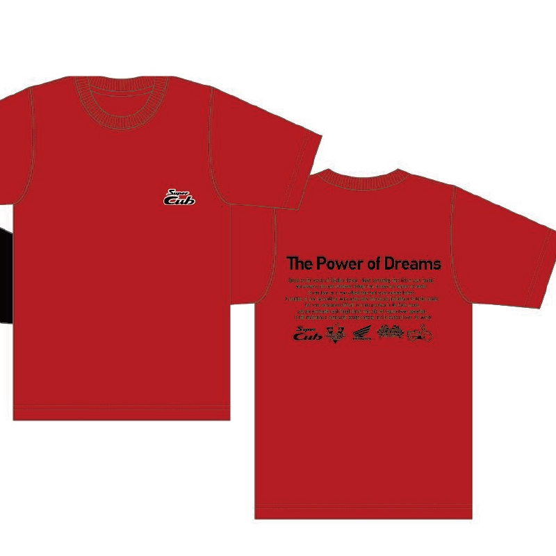 HONDA×MONSTER WORLD The Powerof Dream Tシャツ SKHM001【あるふぁここ プラザ店】