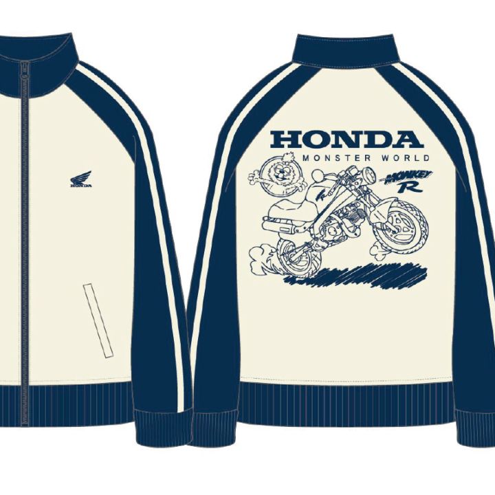 HONDA×MONSTER WORLD MOKEY R トラックジャケット SKHM008【あるふぁここ プラザ店】