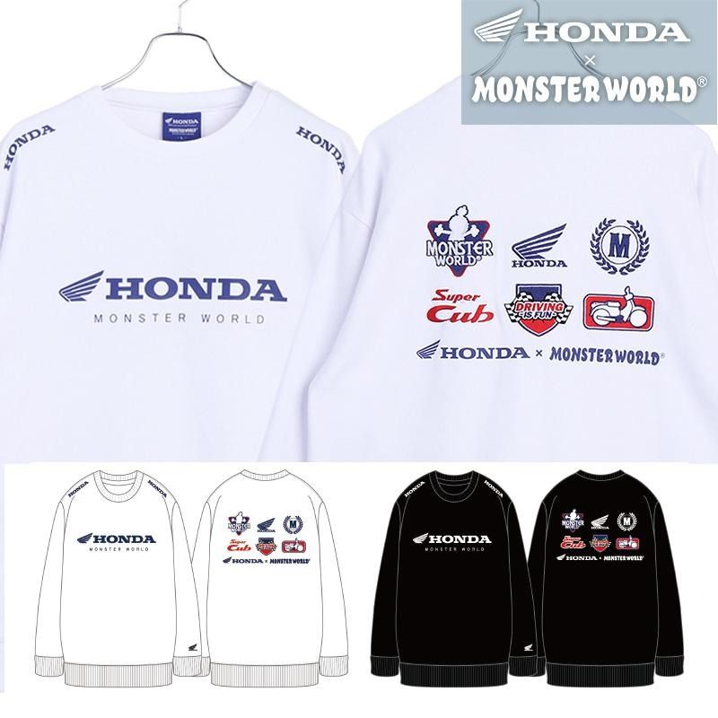 HONDA×MONSTER WORLD トレーナー B SKHM011 | あるふぁここ プラザ店