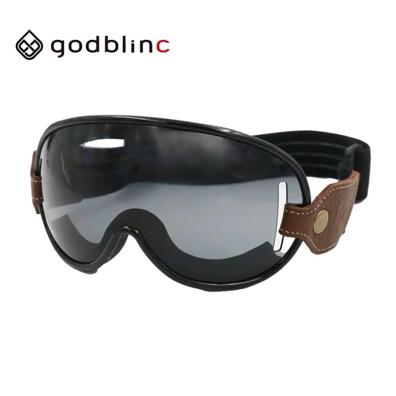 godblinc オリジナルゴーグル2 ブラックフレーム レンズライトスモーク