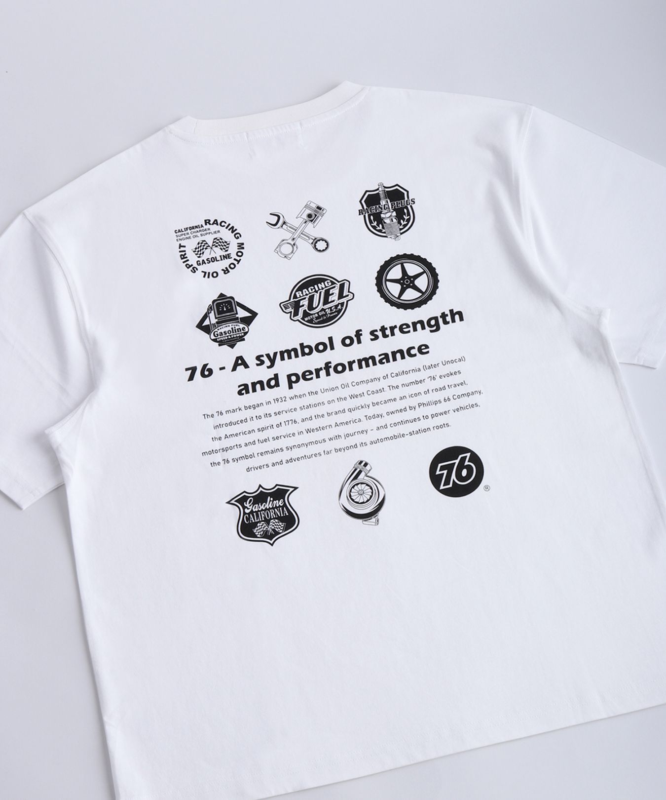 76UNION Tシャツ Type A ロゴマーク SK76005【あるふぁここ プラザ店】
