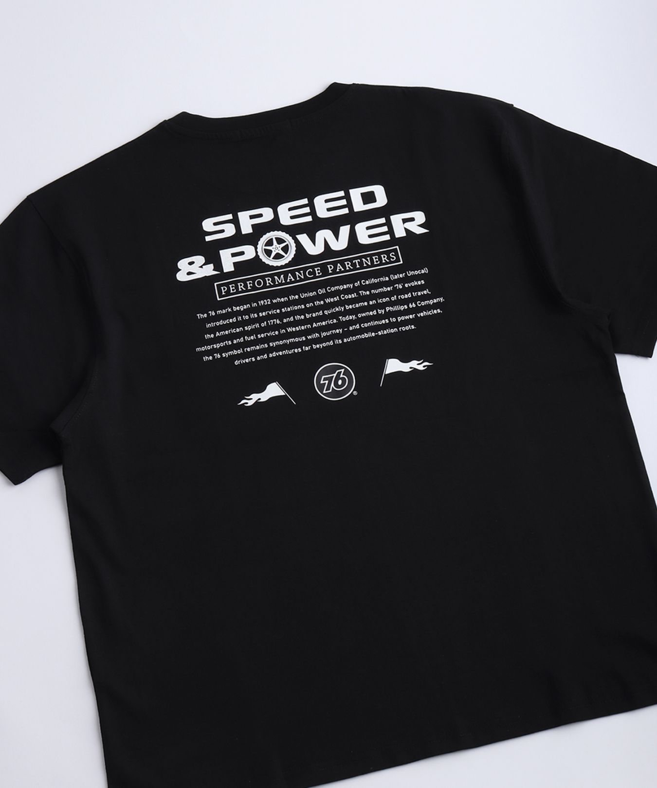 76UNION Tシャツ Type B SPEED&POWER SK76006【あるふぁここ プラザ店】