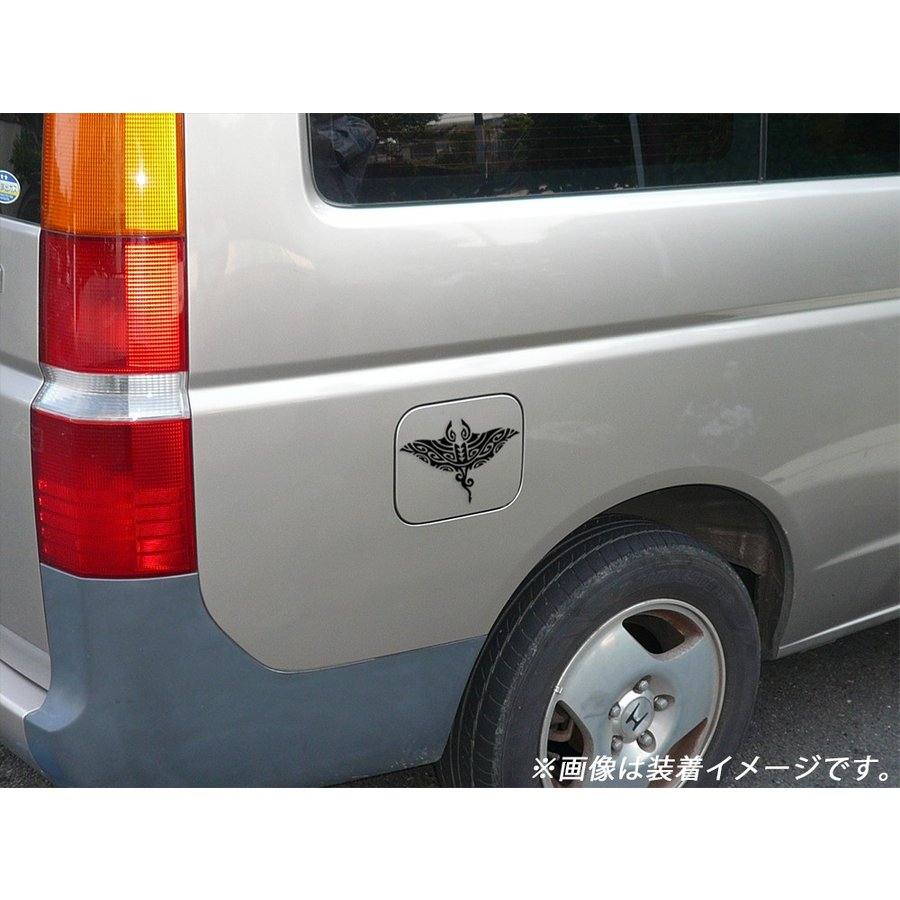 車 サーフボード オリジナル ハワイアン ステッカー 古典トライバル マンタ 高さ10cm IL-09 全4色【あるふぁここ プラザ店】
