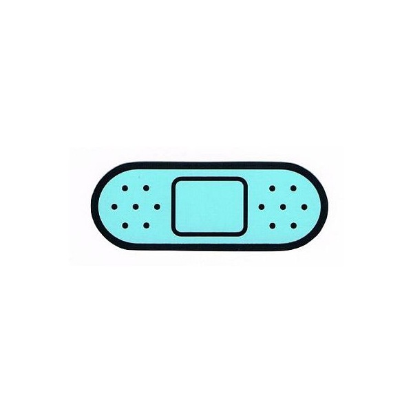 バンソーコー　絆創膏　カットバン　ステッカー　車補修セット　カー用品　キズ　傷隠し　　A-33　A-34 かわいい ステッカー　【あるふぁここ プラザ店】