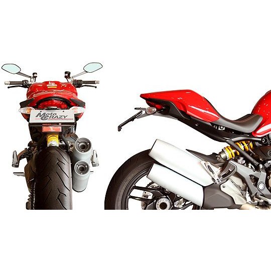 DUCATI ドゥカティ Monster821 ステンレス製 フェンダーレスキット SFD-K18BK【あるふぁここ プラザ店】