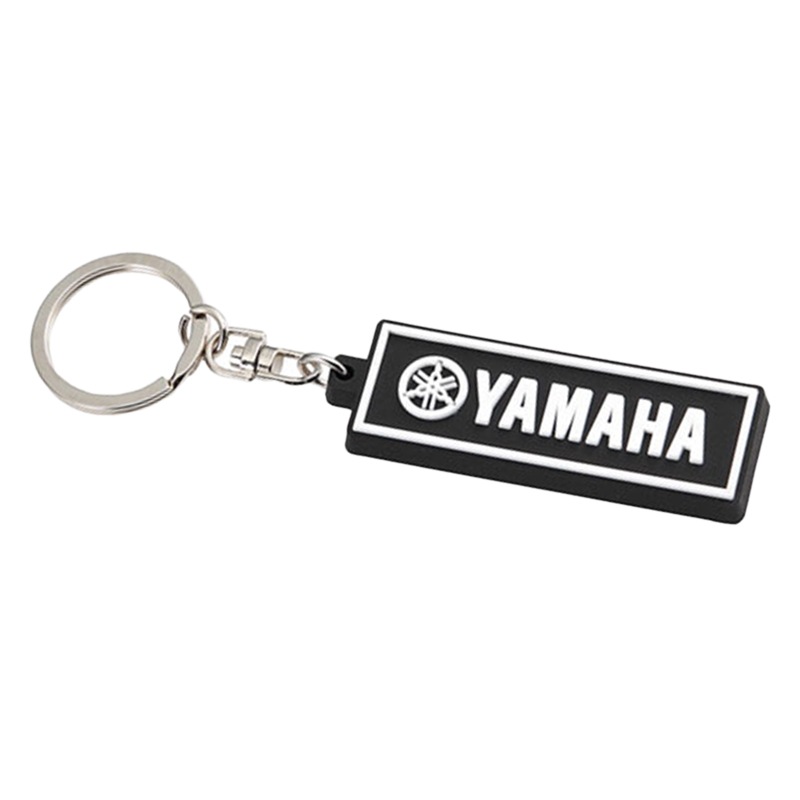 YAMAHA ヤマハ YAK24 PVC キーホルダー ブラック・ブルー・レッド ワイズギア【あるふぁここ プラザ店】