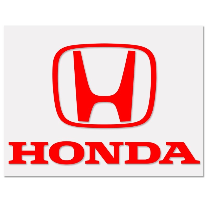 ホンダ ロゴ ステッカー Honda マーク ホンダ Lサイズ ホワイト ブラック レッド 抜き文字タイプ Hi 977 Hi 978 Hi 979 あるふぁここ プラザ店