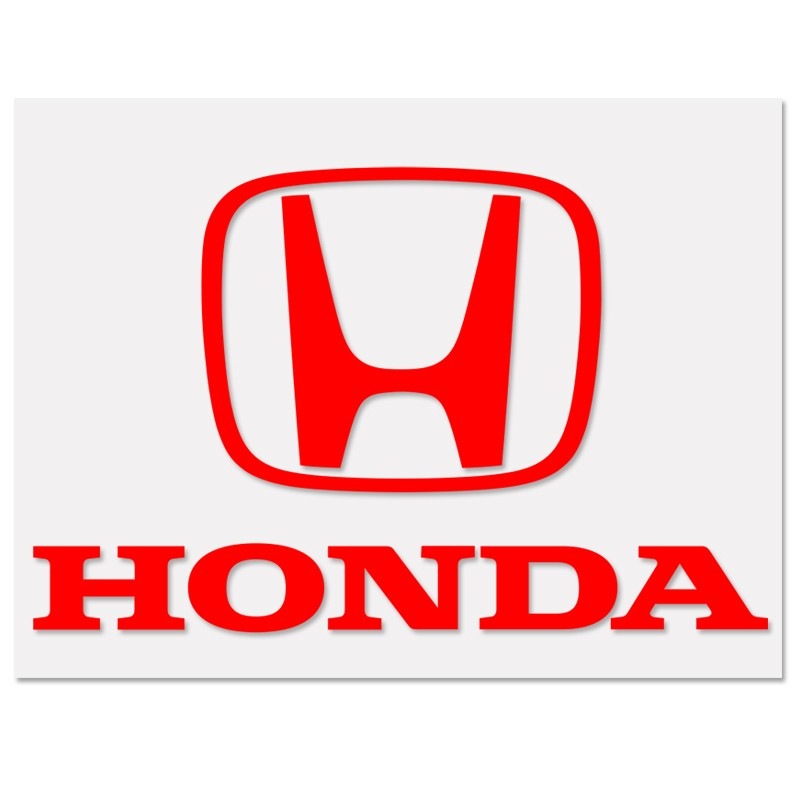 ホンダ ロゴ ステッカー HONDA マーク ホンダ Lサイズ ホワイト・ブラック・レッド 抜き文字タイプ HI-977 HI-978 HI-979【あるふぁここ プラザ店】