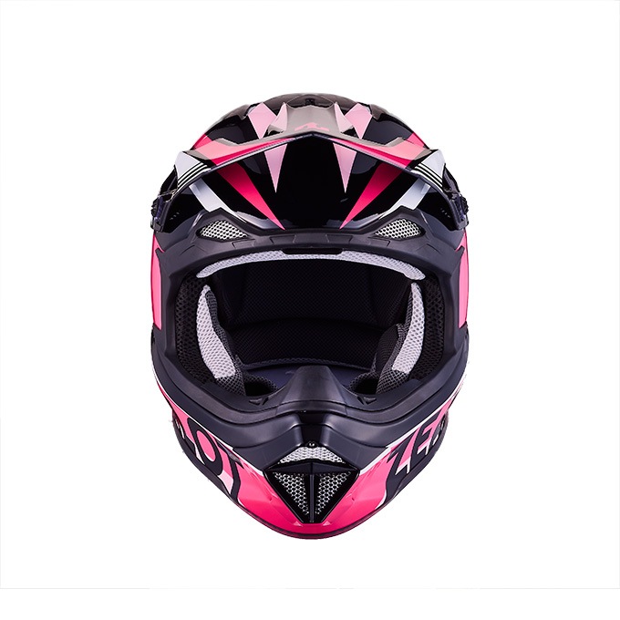 ZEALOT ジーロット godblinc ゴッドブリンク オフロードヘルメット MadJumper2 マッドジャンパー2 GRAPHIC PINK/BLACK MJ0020【あるふぁここ プラザ店】