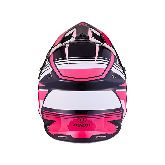 ZEALOT ジーロット godblinc ゴッドブリンク オフロードヘルメット MadJumper2 マッドジャンパー2 GRAPHIC PINK/BLACK MJ0020【あるふぁここ プラザ店】
