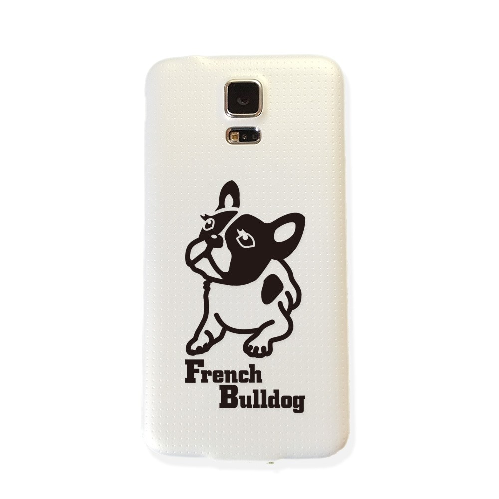 犬ステッカー　フレンチブルドッグ　Ｓサイズ ハッピードッグステッカー【あるふぁここ プラザ店】