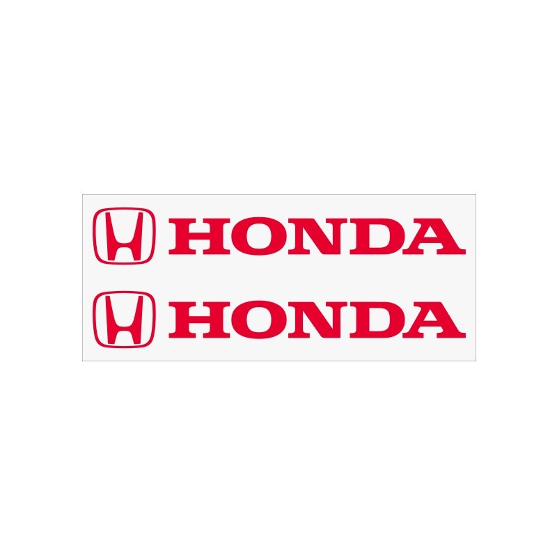 ホンダ ロゴ ステッカー HONDA H ホンダ Mサイズ 抜き文字タイプ ホワイト・ブラック・レッド 各2枚入り HI-983 HI-984 HI-985【あるふぁここ プラザ店】