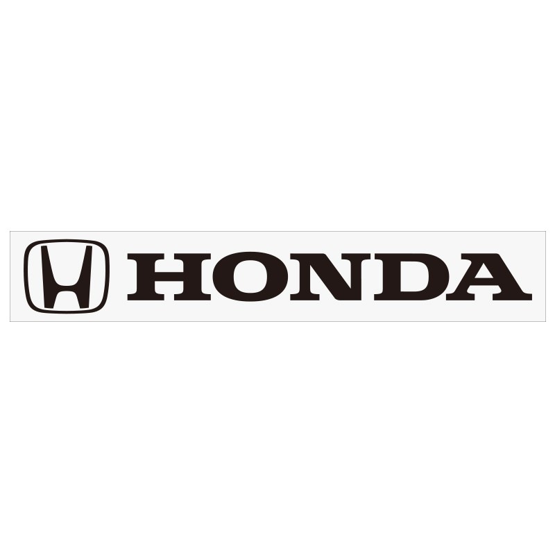 ホンダ ロゴ ステッカー HONDA H ホンダ Lサイズ 抜き文字タイプ ホワイト・ブラック・レッド HI-986 HI-987 HI-988【あるふぁここ プラザ店】