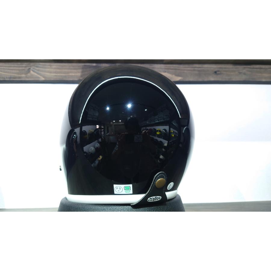 ZOLTAR ゾルター godblinc ゴッドブリンク ジェットヘルメット PythonJet2 パイソンジェット2 SOLID BLACK-WHITE PJ0019【あるふぁここ プラザ店】