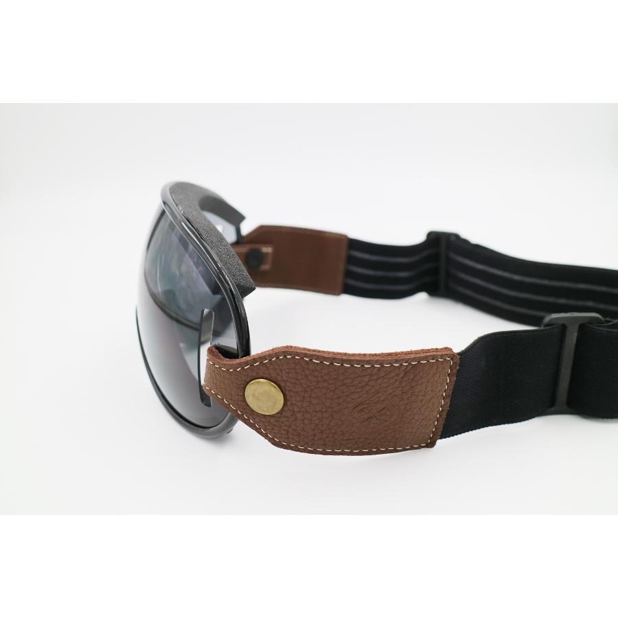 godblinc オリジナルゴーグル2 ブラックフレーム レンズライトスモーク GBR0030【あるふぁここ プラザ店】