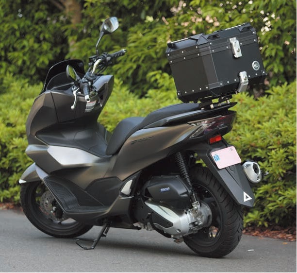 COOCASE クーケース バイク用 アルミトップケース 45L ブラック