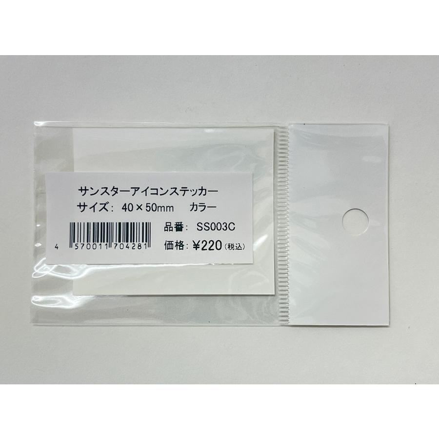 SUNSTAR サンスター アイコンステッカー SS003C【あるふぁここ プラザ店】