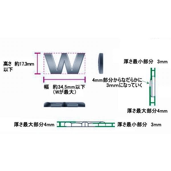 カスタマイズ フォント エンブレム マットブラック　アルファベットと数字の合計36文字から選べます！【あるふぁここ プラザ店】