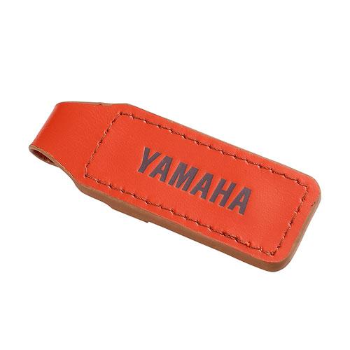 YAMAHA ヤマハ YAK22 レザーキーループ　ワイズギア ブラウン・ブラック【あるふぁここ プラザ店】