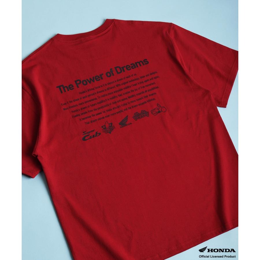 HONDA×MONSTER WORLD The Powerof Dream Tシャツ SKHM001【あるふぁここ プラザ店】