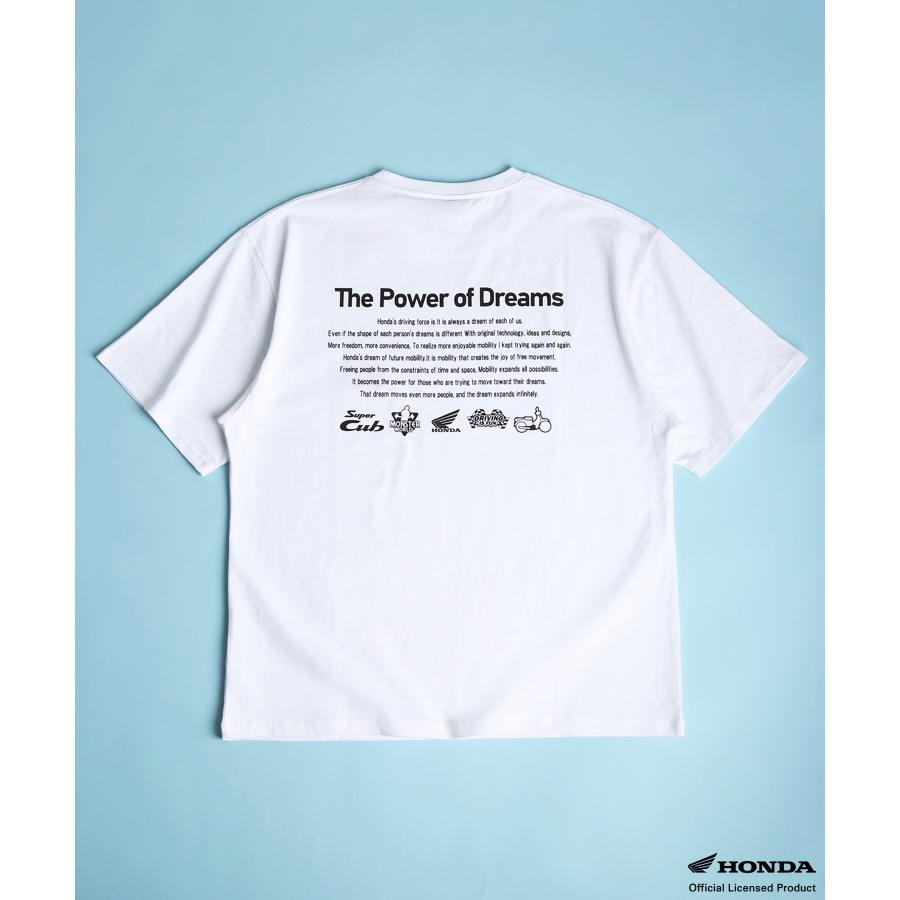 HONDA×MONSTER WORLD The Powerof Dream Tシャツ SKHM001【あるふぁここ プラザ店】