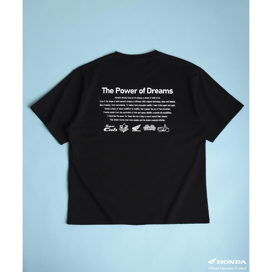 HONDA×MONSTER WORLD The Powerof Dream Tシャツ SKHM001【あるふぁここ プラザ店】