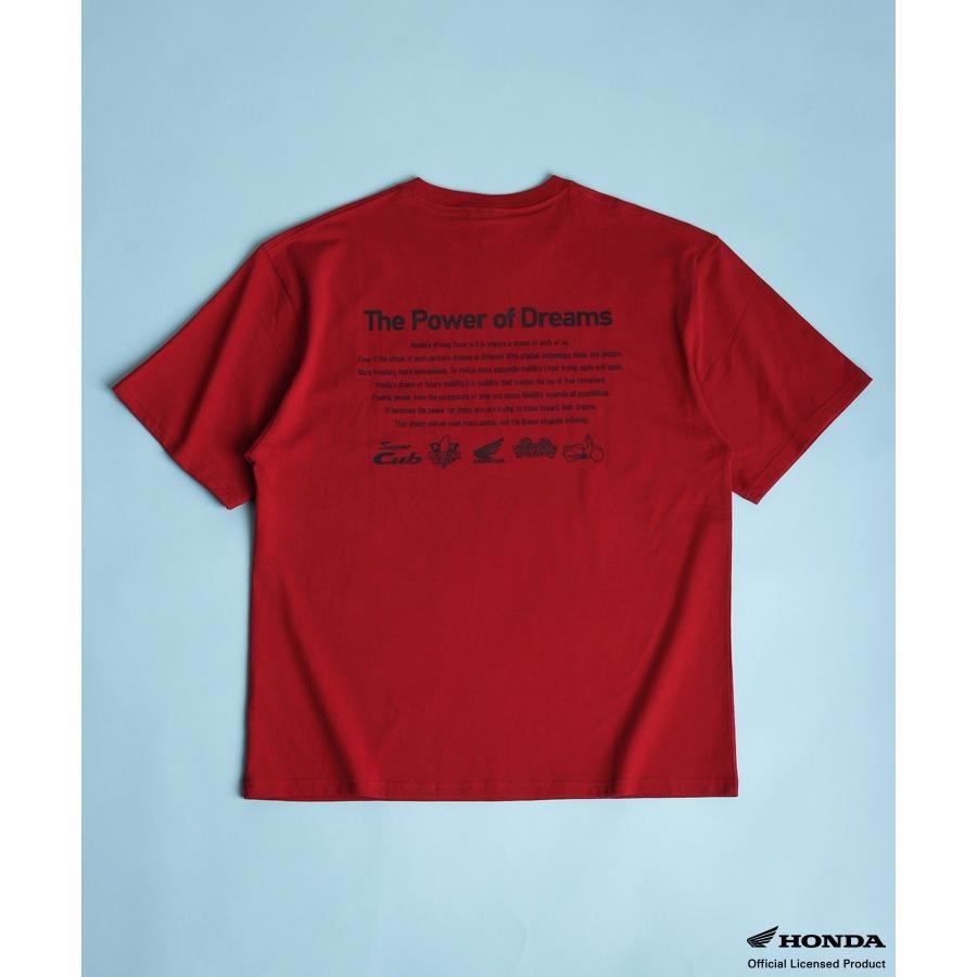 HONDA×MONSTER WORLD The Powerof Dream Tシャツ SKHM001【あるふぁここ プラザ店】