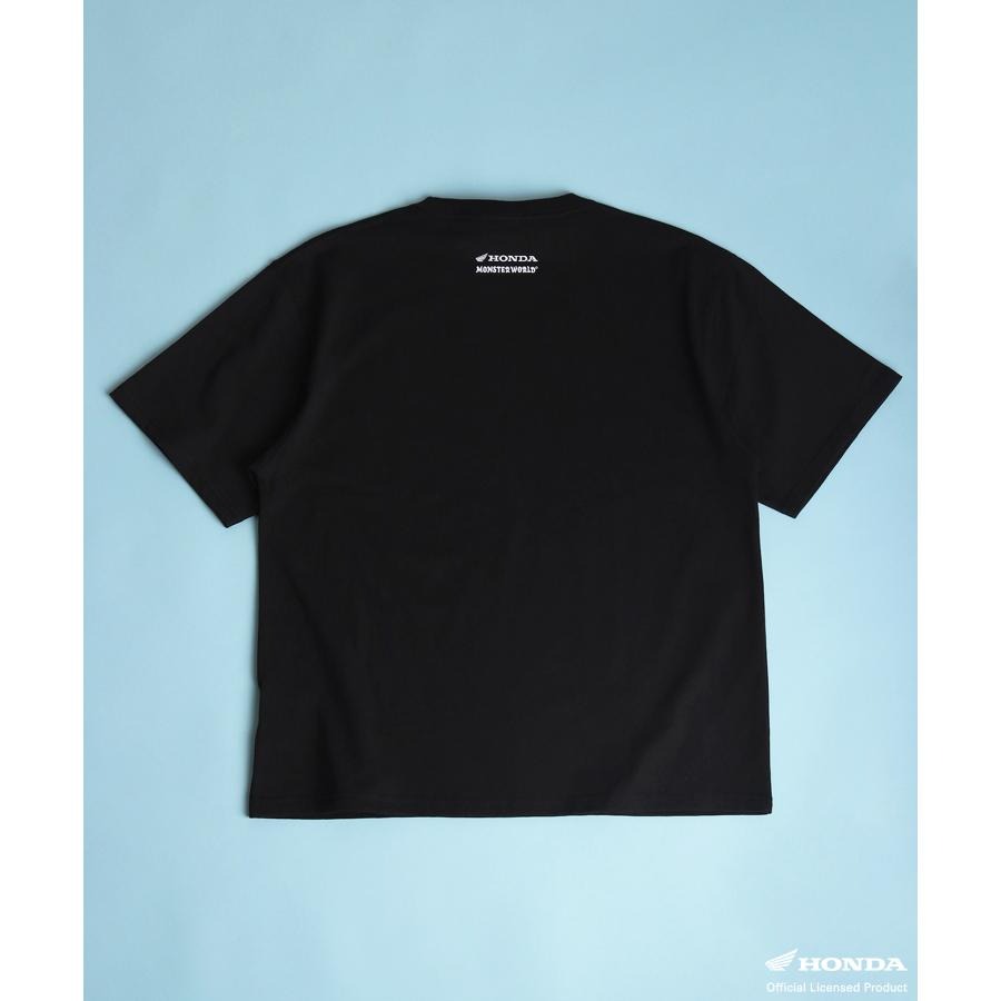 HONDA×MONSTER WORLD SuperCub Tシャツ SKHM002【あるふぁここ プラザ店】