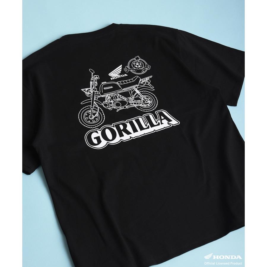 HONDA×MONSTER WORLD GORILLA Tシャツ KHM003【あるふぁここ プラザ店】