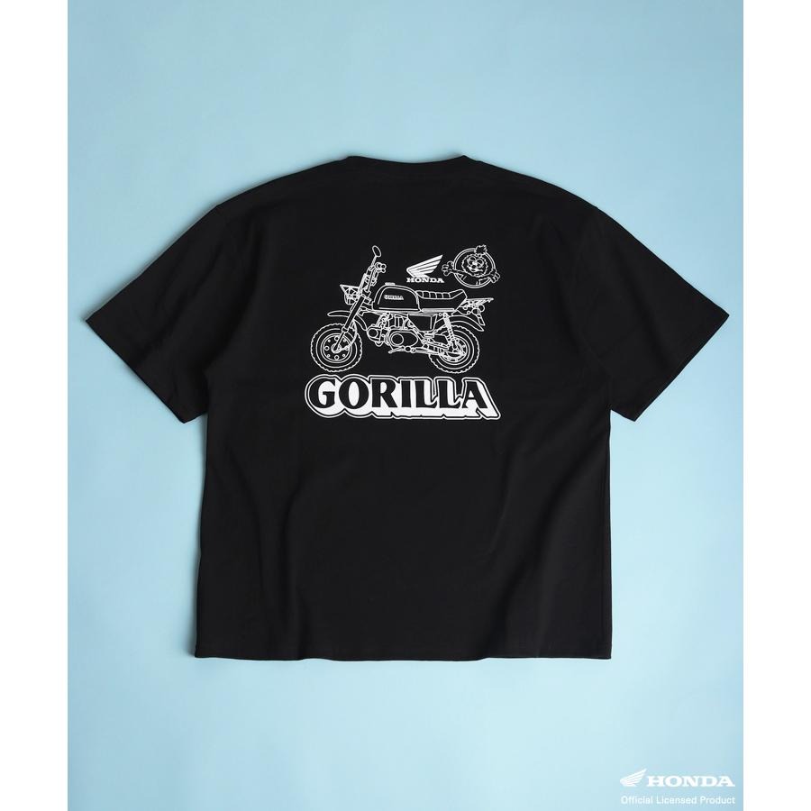 HONDA×MONSTER WORLD GORILLA Tシャツ KHM003【あるふぁここ プラザ店】