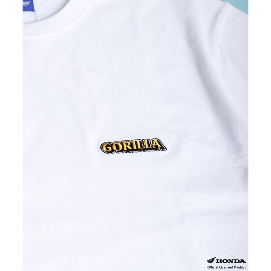 HONDA×MONSTER WORLD GORILLA Tシャツ KHM003【あるふぁここ プラザ店】