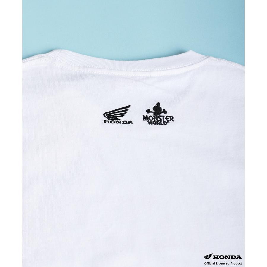 HONDA×MONSTER WORLD CC110 Tシャツ SKHM005【あるふぁここ プラザ店】