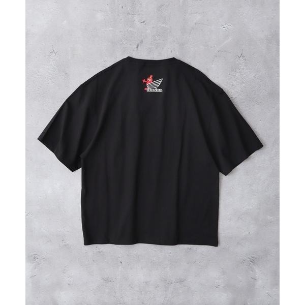 HONDA×MONSTER WORLD SuperCub ショートスリーブTシャツ SKHM006【あるふぁここ プラザ店】