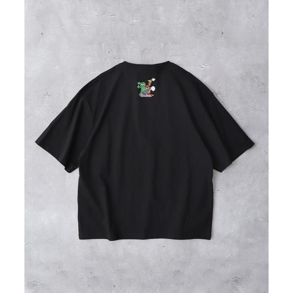 HONDA×MONSTER WORLD CC110 ショートスリーブTシャツ SKHM007【あるふぁここ プラザ店】
