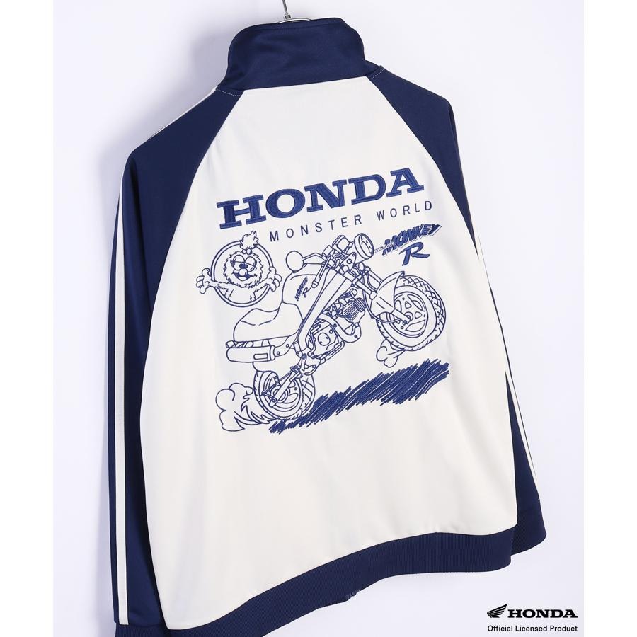 HONDA×MONSTER WORLD MOKEY R トラックジャケット SKHM008【あるふぁここ プラザ店】