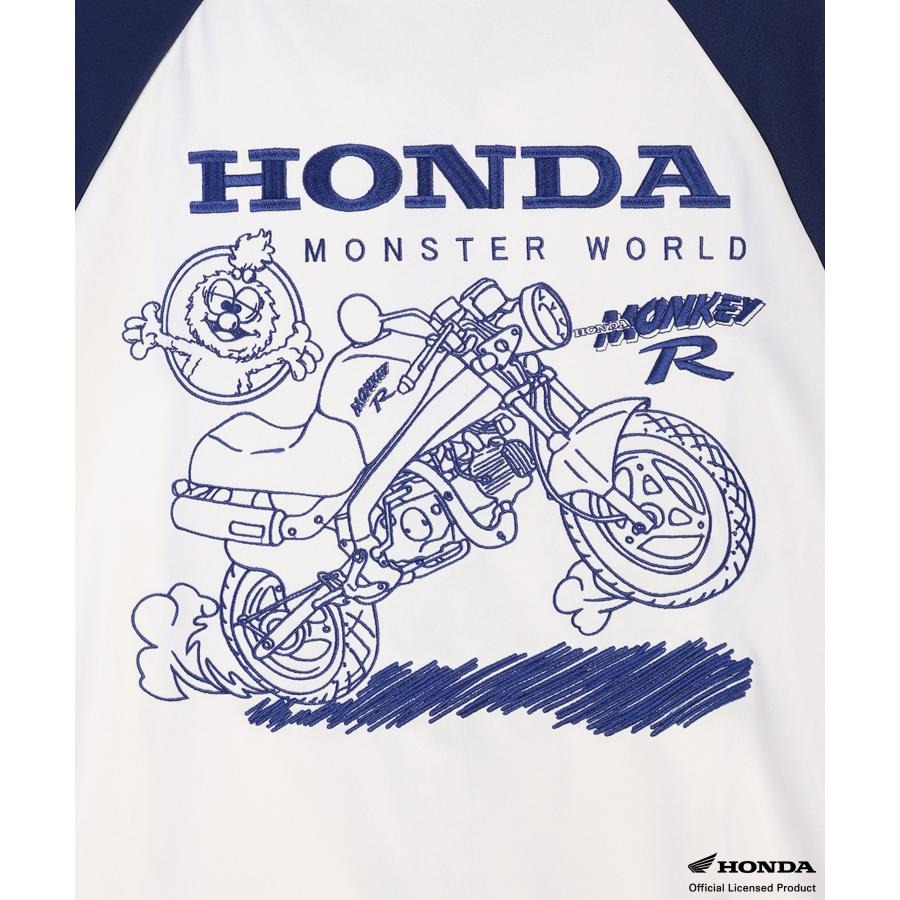 HONDA×MONSTER WORLD MOKEY R トラックジャケット SKHM008【あるふぁここ プラザ店】
