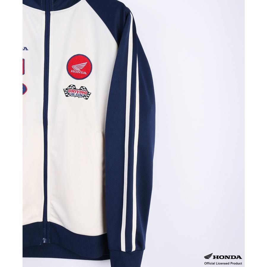 HONDA×MONSTER WORLD ワッペン トラックジャケット SKHM009【あるふぁここ プラザ店】
