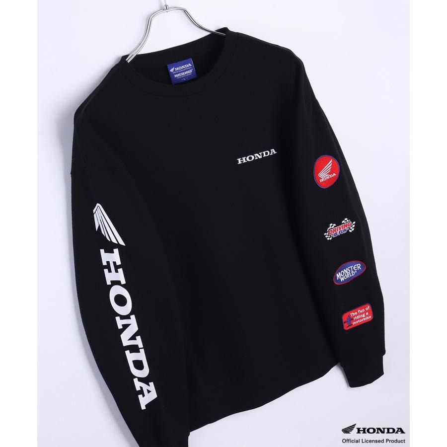 HONDA×MONSTER WORLD トレーナー A SKHM010【あるふぁここ プラザ店】