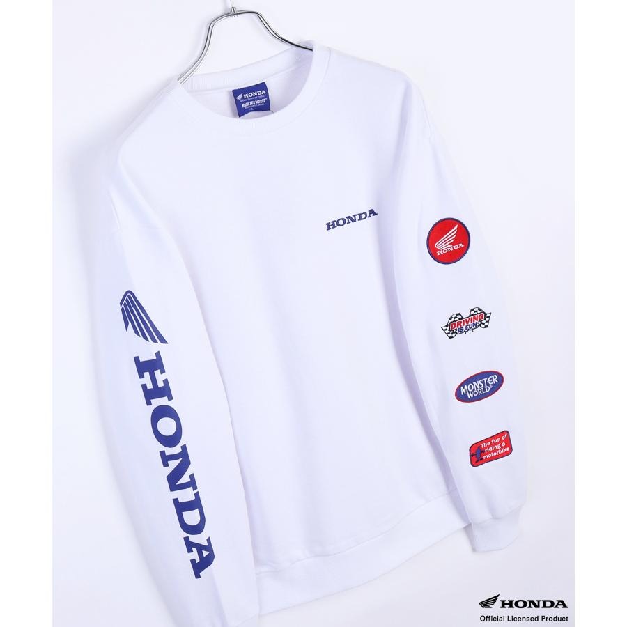 HONDA×MONSTER WORLD トレーナー A SKHM010【あるふぁここ プラザ店】